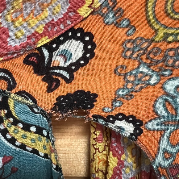 Free People Women’s Little Wing Mixed Print Kimono - Picture 4 of 4